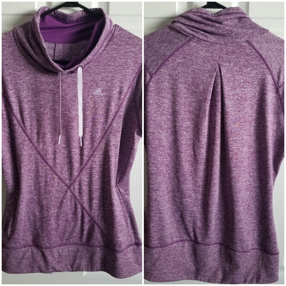 EUC Adidas Shirt Purple